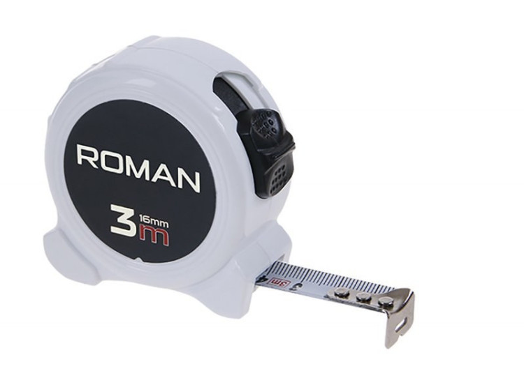 Metr svinovací 3m x 16mm ROMAN
