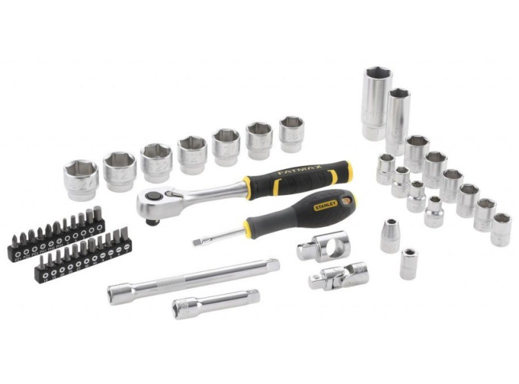 STANLEY® FATMAX® 49dílná sada 3/8" nářadí - 6hranné hlavice - 8-24mm