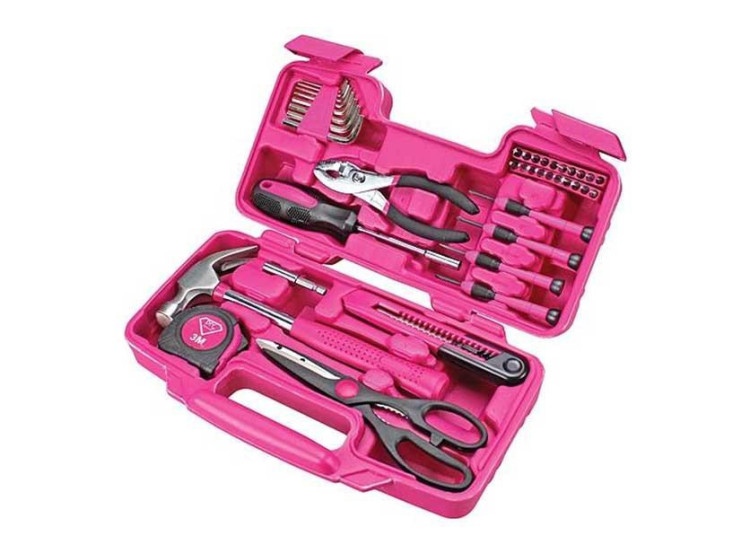 Strend Pro Nářadí sada LADIES SET01, 39 dílná, pink/růžová