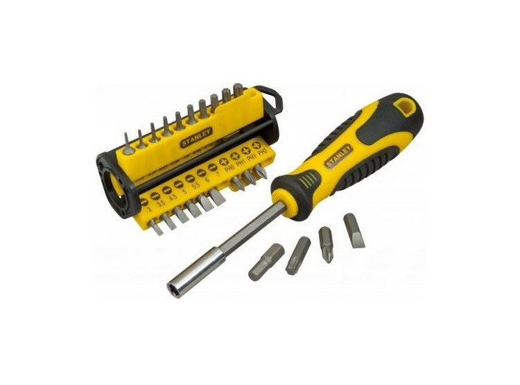 STANLEY® 34dílná sada nástavce s bity