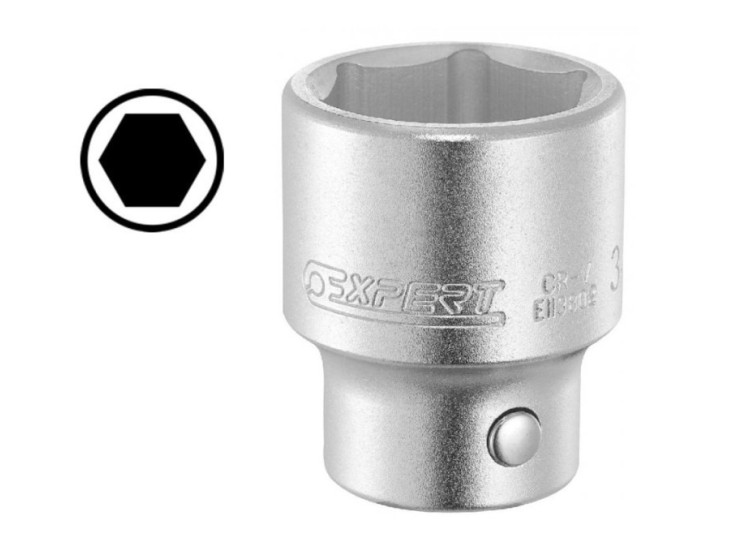 TONA EXPERT Hlavice 60 mm 1" 6hranná